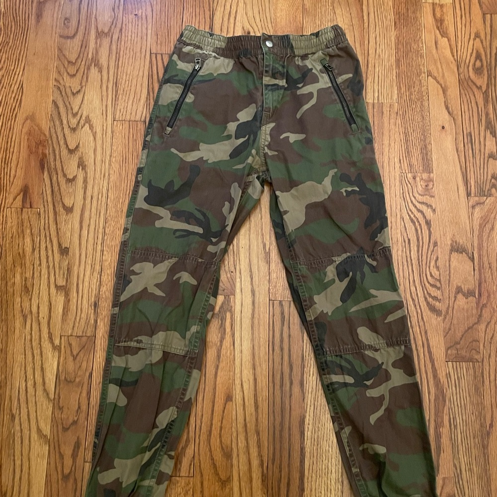 Camo polo pants